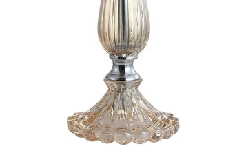 Chloe 32.5" Glass LED Table Lamp - JONATHAN Y